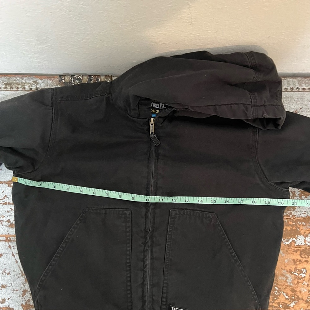 Walls Tough Wear Black Hooded Jacket - Picture 2 of 16
